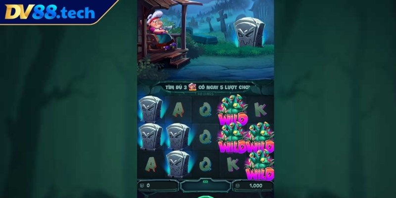 Bà Nội Vs Zombie DV88 – Tựa Game Slot Độc Đáo Thưởng Lớn 3 Chọn mức tiền phù hợp