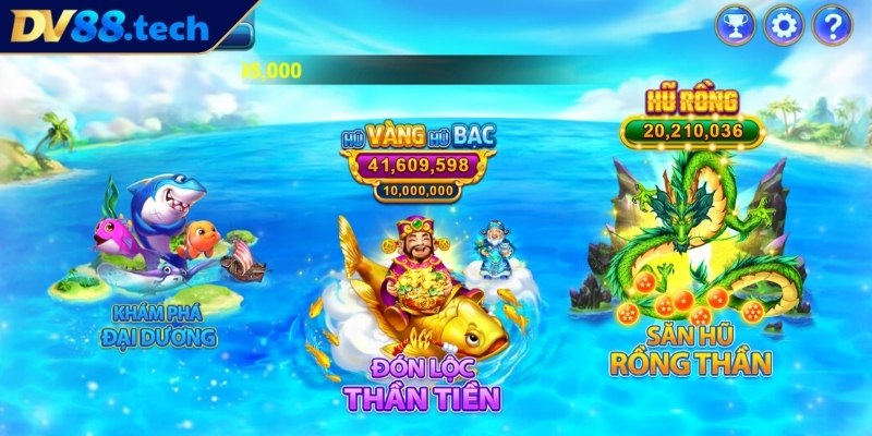 Tỷ Phú Đại Dương DV88 – Hành Trình Săn Kho Báu Khủng 2 Hệ thống vũ khí hiện đại