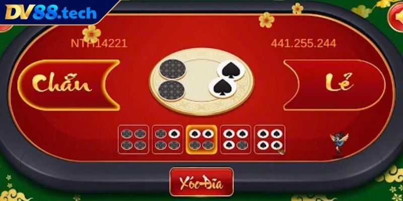 Các cửa cược phổ biến trong Xóc Đĩa trực tuyến DV88