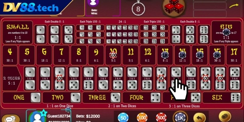 5 Điểm Nổi Bật Chơi Sicbo Tại DV88 Trải Nghiệm Thú Vị 1 Giới thiệu trò chơi Sicbo