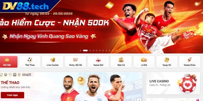 Đăng Ký DV88 1 Truy cập đúng trang web
