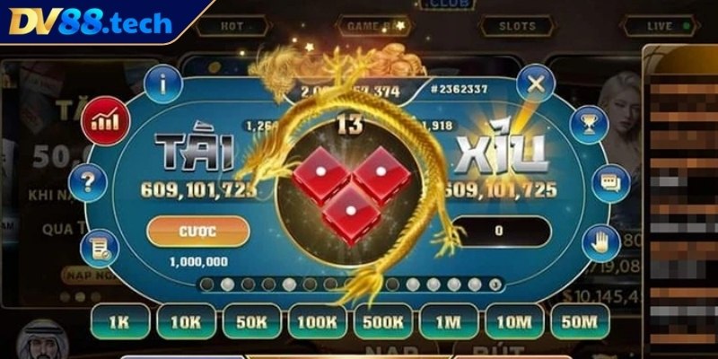 Tài Xỉu Bom Tấn DV88 - Trò Chơi Cược Thú Vị & Đầy Kịch Tính 3 Quản lý mức cược linh hoạt